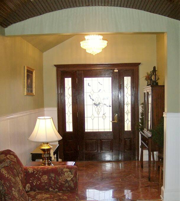 Front entrance