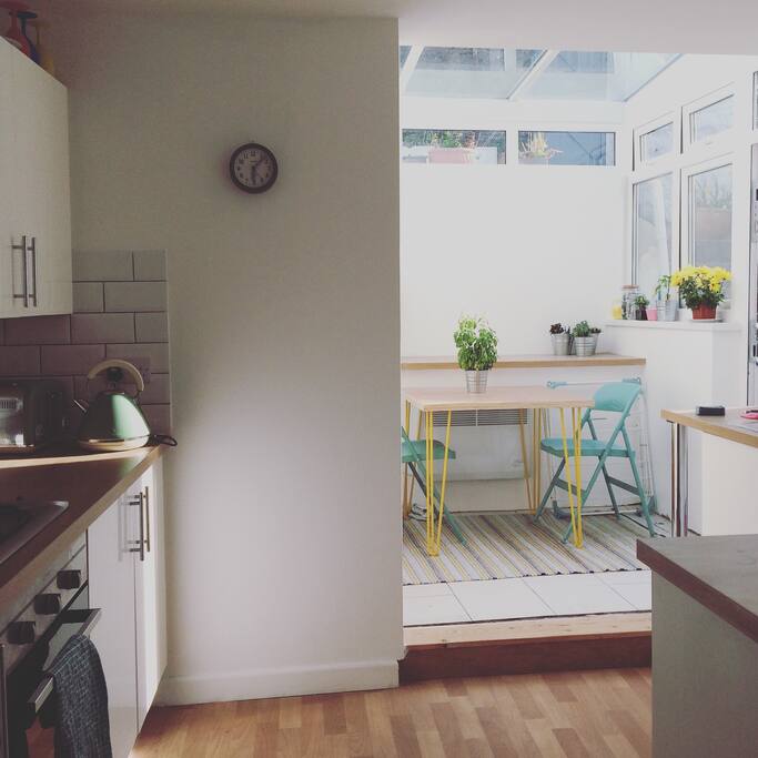 View of the kitchen
