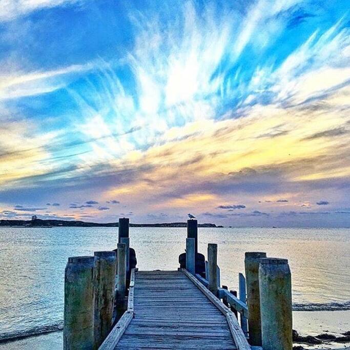 This is a commodity in spring and autumn down at Mersey Point, the sunsets in this part of the world are amazing!