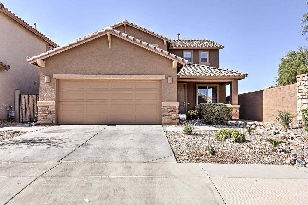 Amenities such as a private hot tub, gas grill, and fire pit create a luxurious trip.