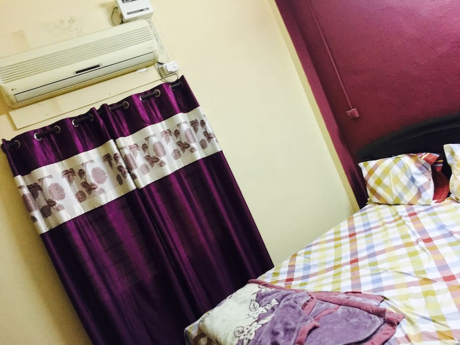 Double bedroom with Ac and attached washroom