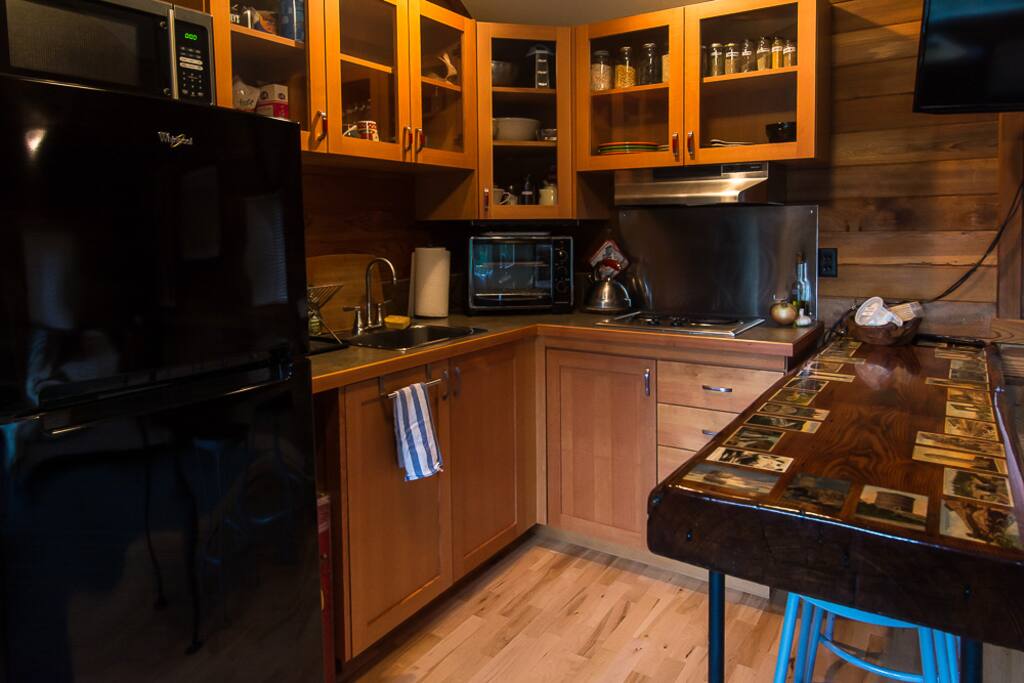 Well stocked kitchen