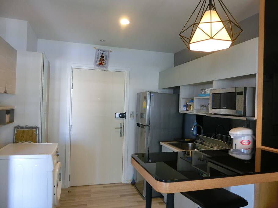 washing machine & refrigerator