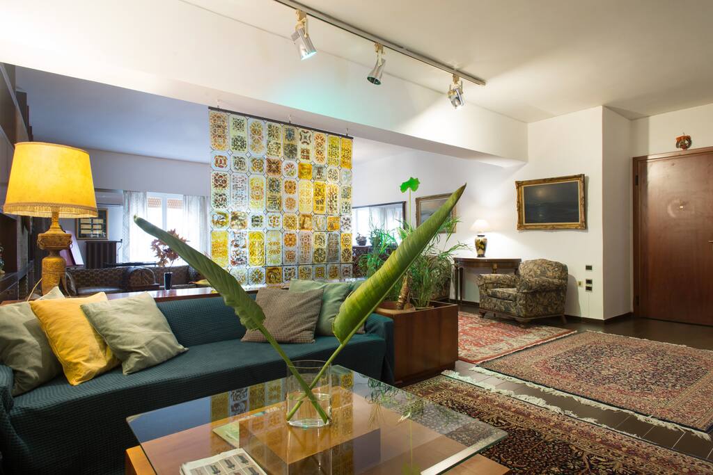 tv room, winter