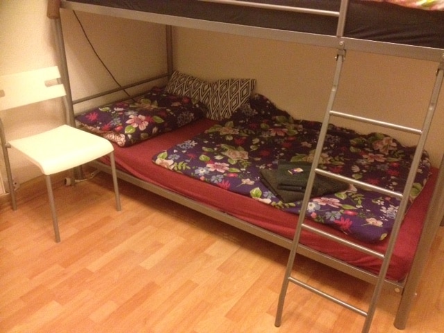 ห้องเล็กพร้อมเตียงสองชั้น