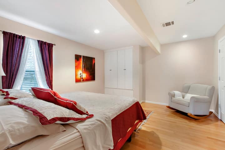 Bedroom #4 with rocking chair