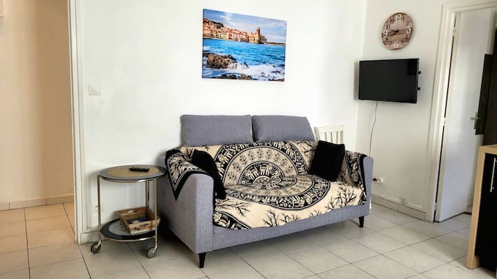 50 M De La Plage Appart 2 Chambres - Canet-en-Roussillon
