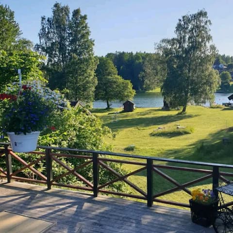 Here you find a large unique seaside property.