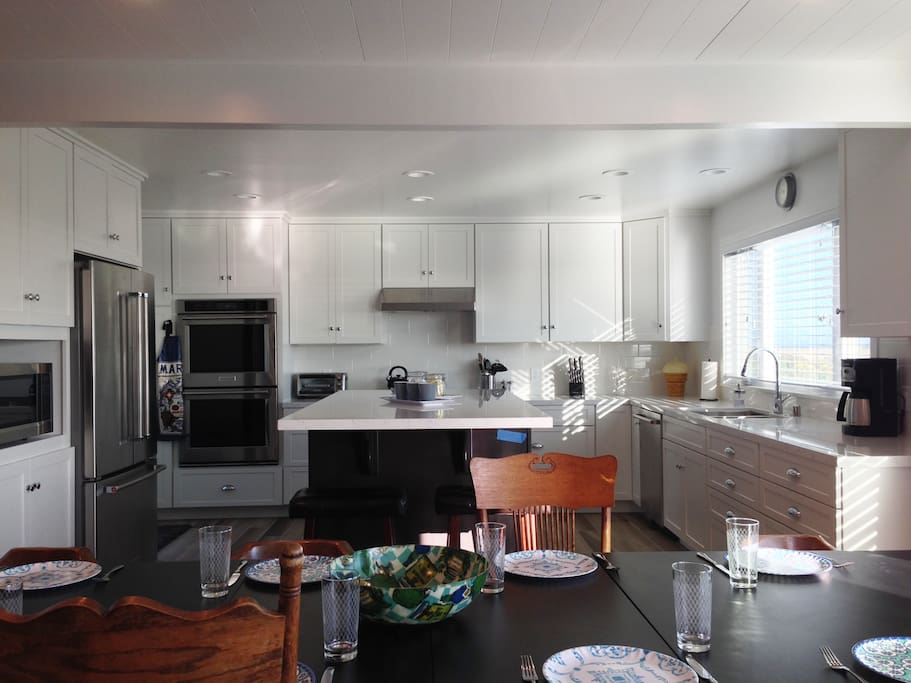 Spacious kitchen