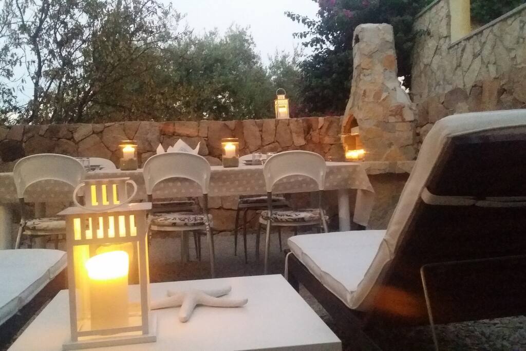 Corte per cena.