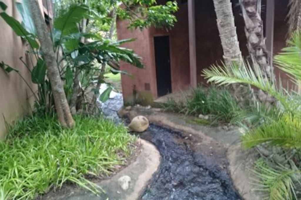 Scenery of surroundings