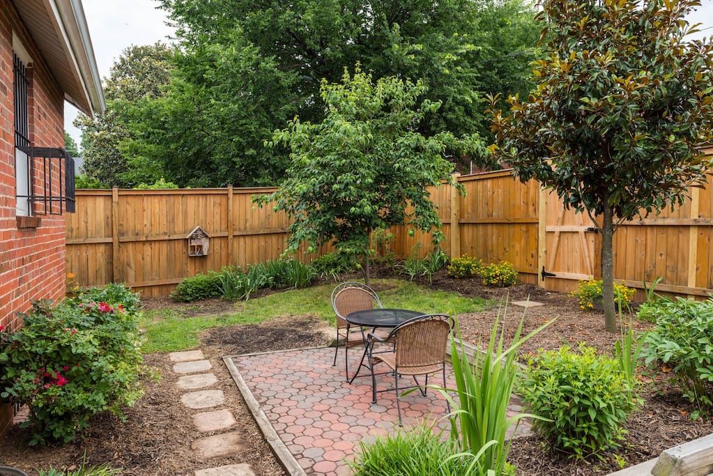 Access to beautiful back patio