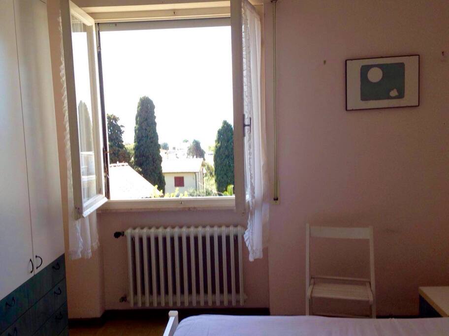 Camera vista mare