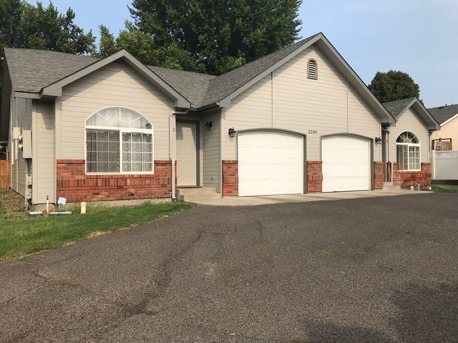 Front of Duplex