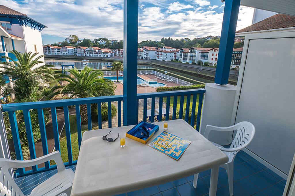Vue terrasse de l'appartement
