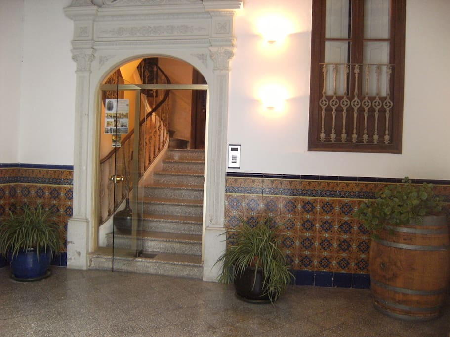 entrada del edificio