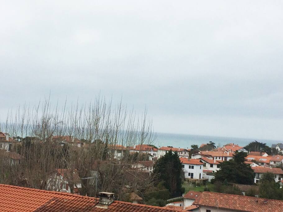 Vue Océan sur plusieurs pièces de la maison