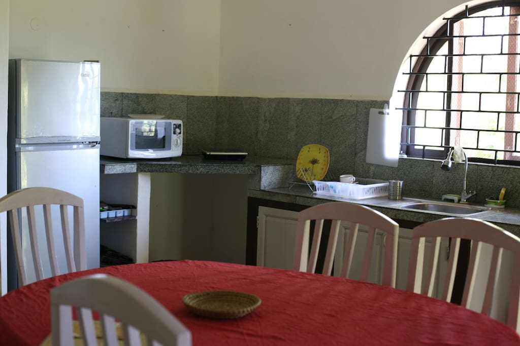 kitchenette and dining