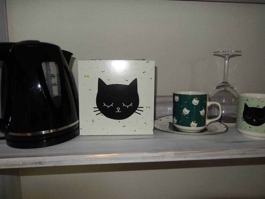 New since May 2018: Coffee and tea in the room