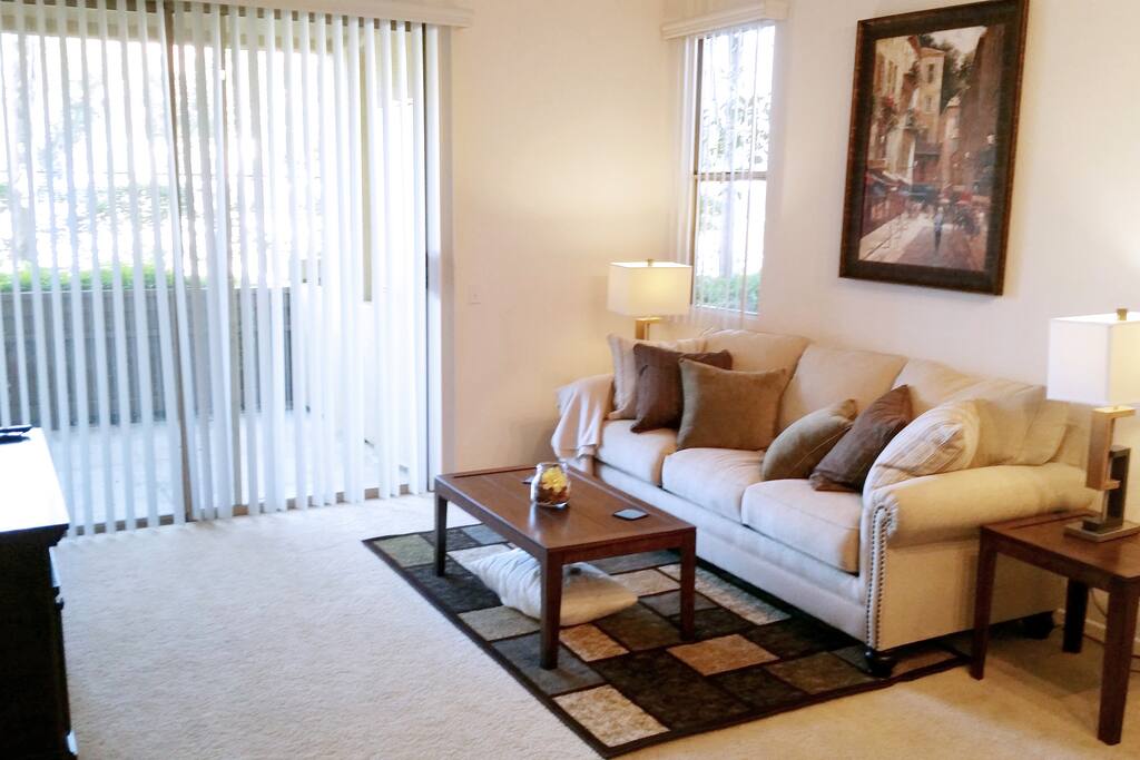 Living Room and Patio