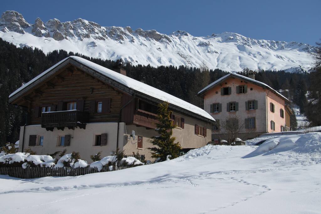 Direkt an der Skipiste gelegen