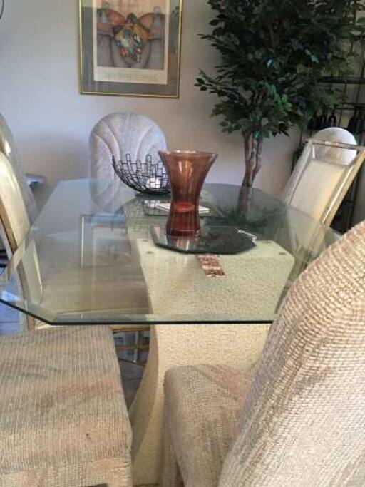 Nice dining area