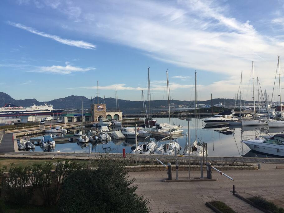 vista dal cortile di casa
