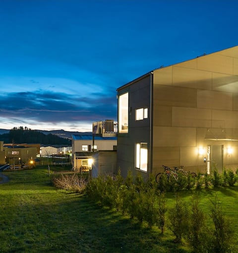 Modern house with a lovely view