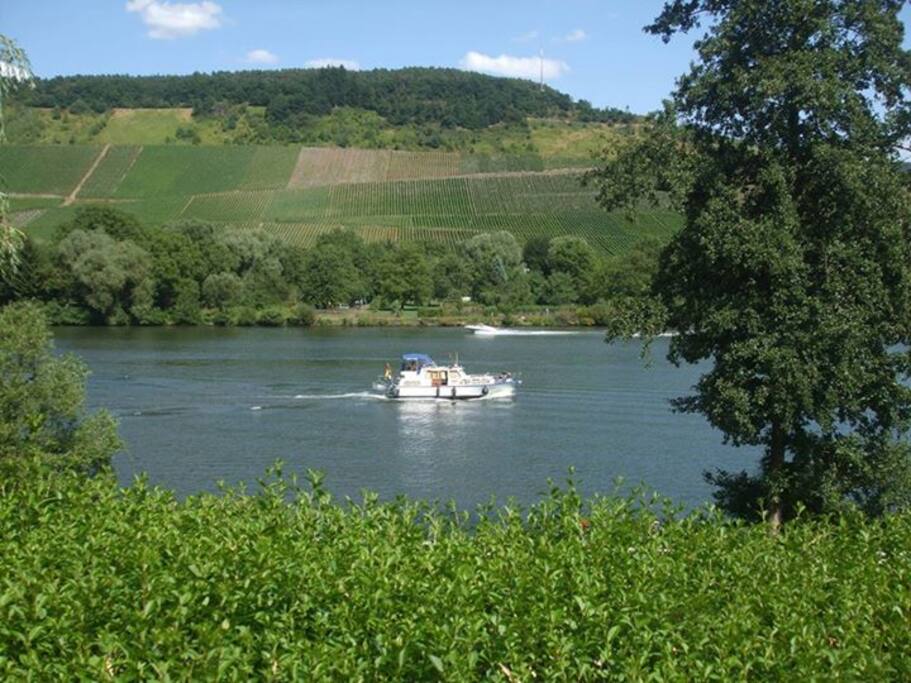 super tolle blick von der terasse