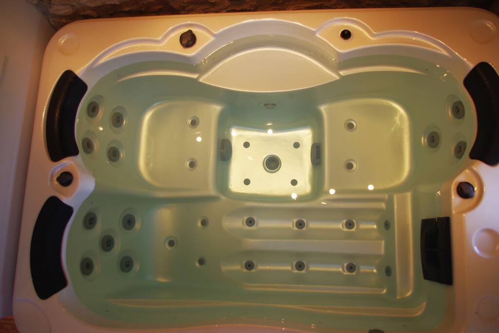 Jacuzzi dans la chambre