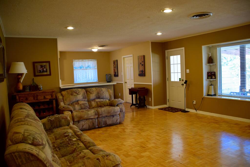 Spacious den