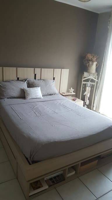 la chambre dans laquelle vous dormirez