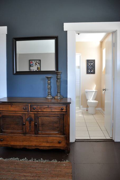 Your private washroom