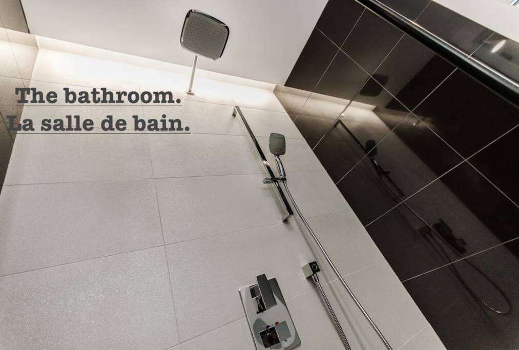 The bathroom.
La salle de bain.