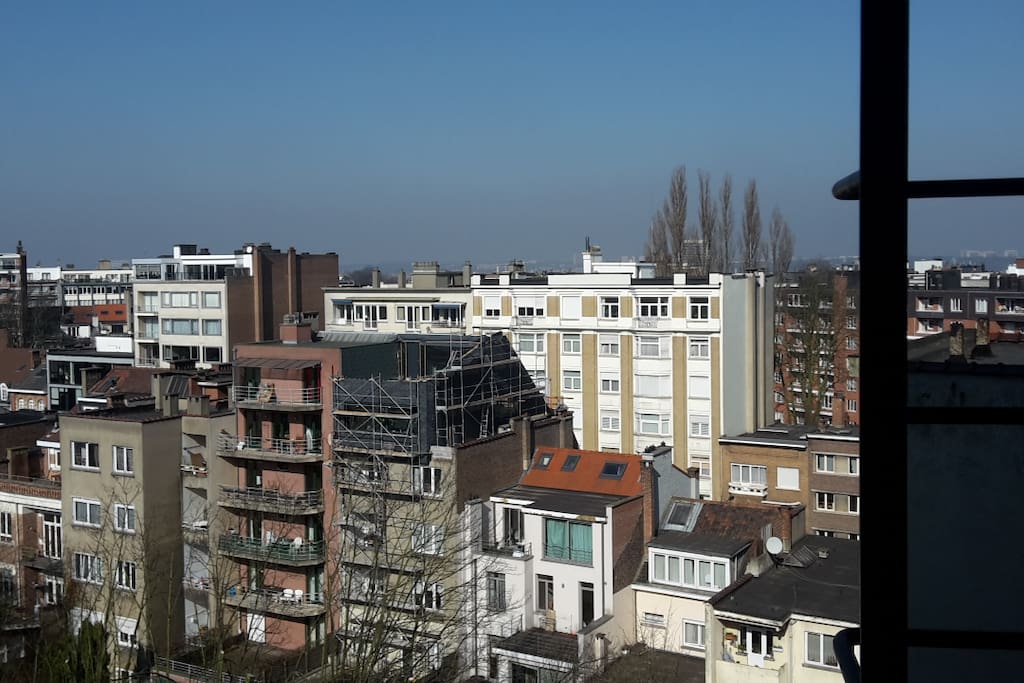 a view over brussels.