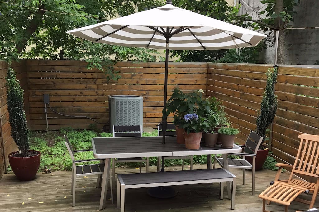 Back deck