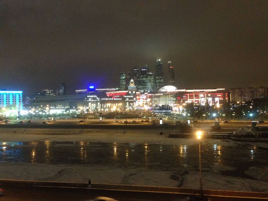 Night View from Living Room