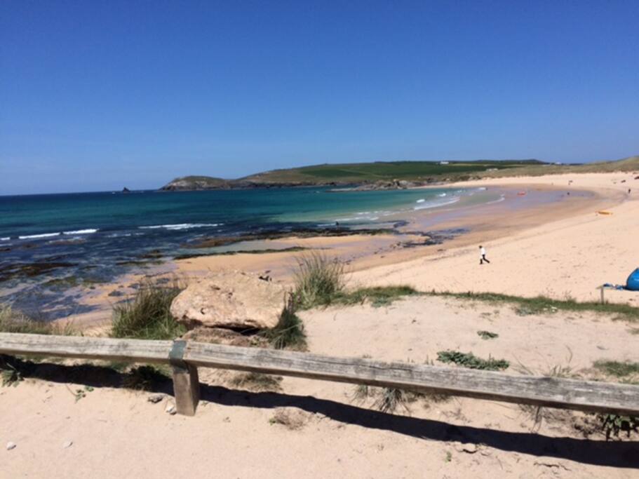 Constantine Bay great for rock pools, surfing, coastal footpath etc.,