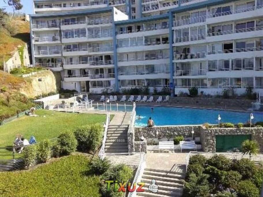 Piscina externa baja