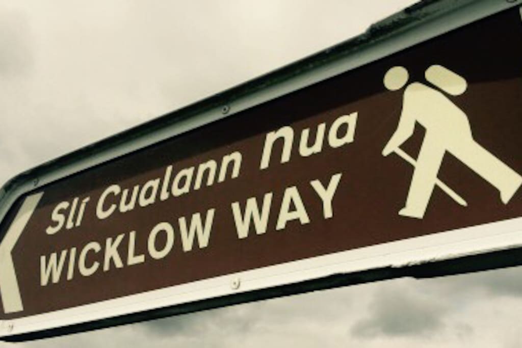 The house is located just off the Wicklow Way in Clonegal