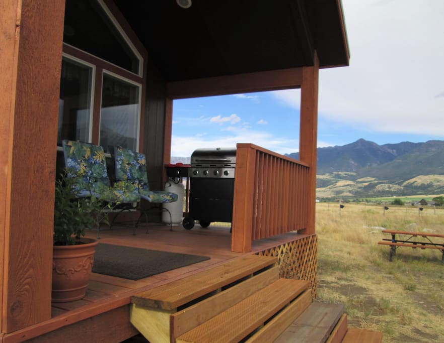 Enjoy the views and eat BBQ!