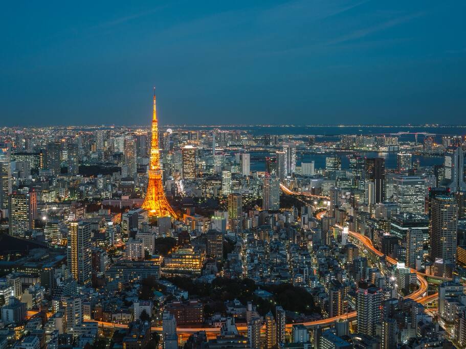 上六本木hills 俯瞰真正的东京绝景 东京旅游攻略 尽在airbnb爱彼迎