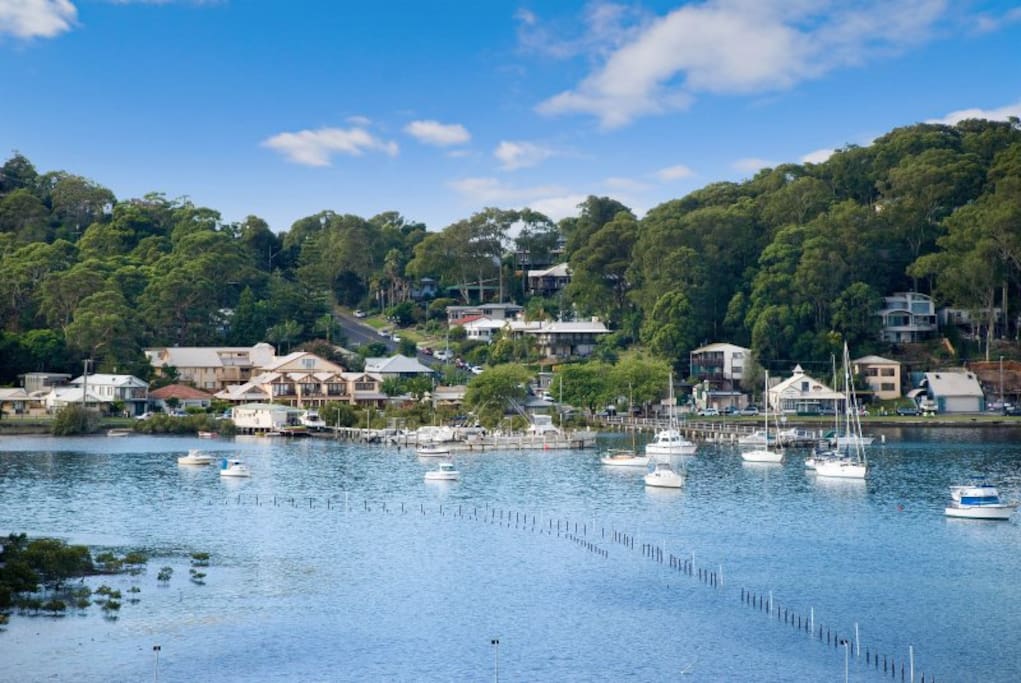 Location shot of Hardys Bay
