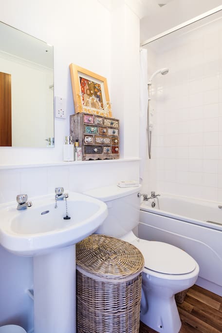 Bright bathroom