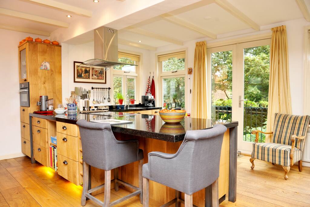 well equipped kitchen