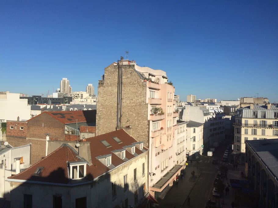 A part of the view