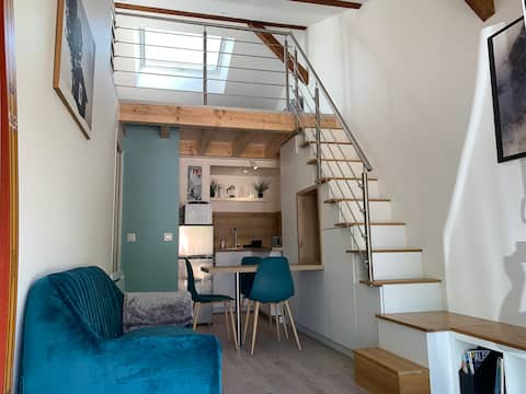 Cozy and independent studio at the foot of the mountains