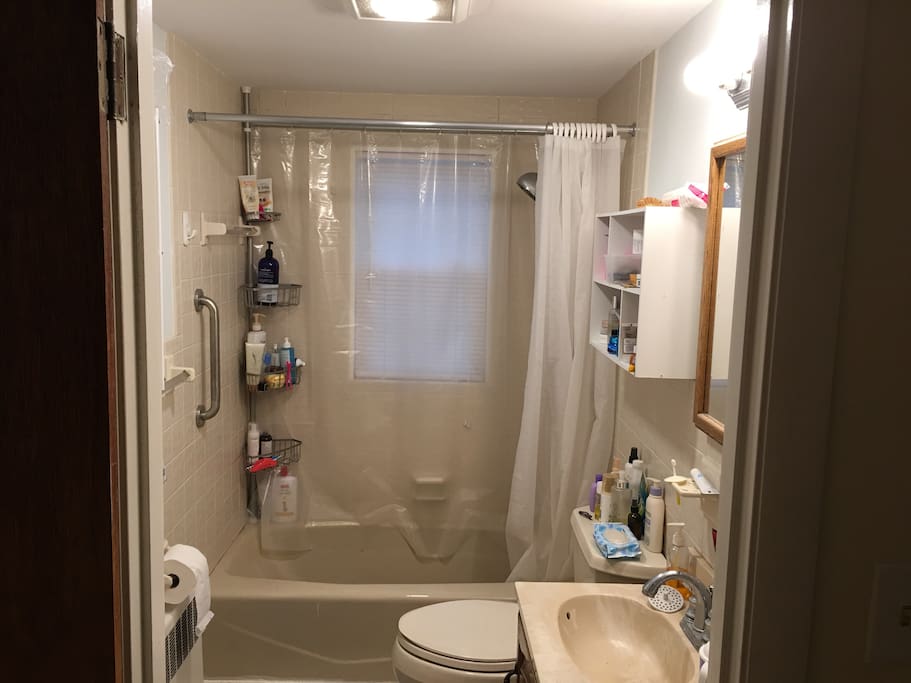 Cleaned bathroom