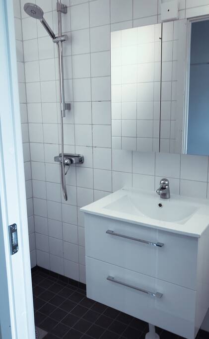Newly renovated bathroom