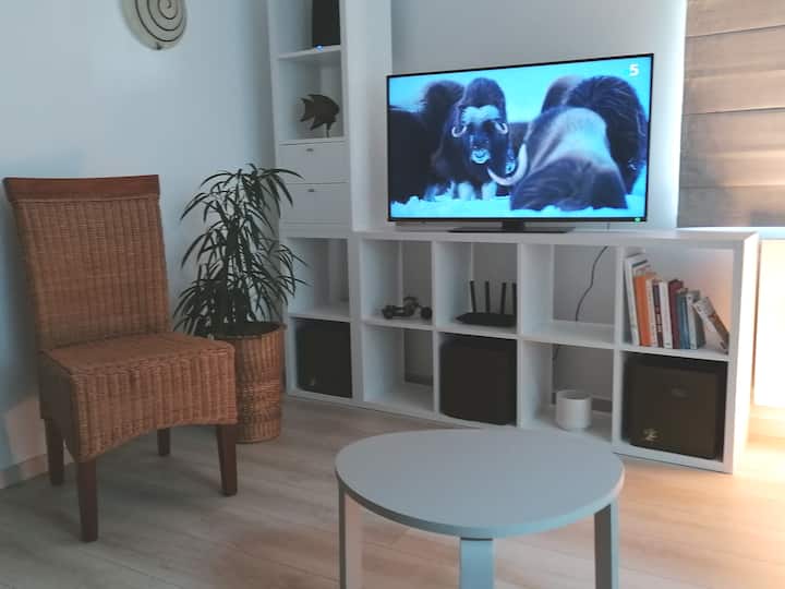 Appart Entier, Neuf, Cosy, Clim, Piscine, Parking - Mulhouse